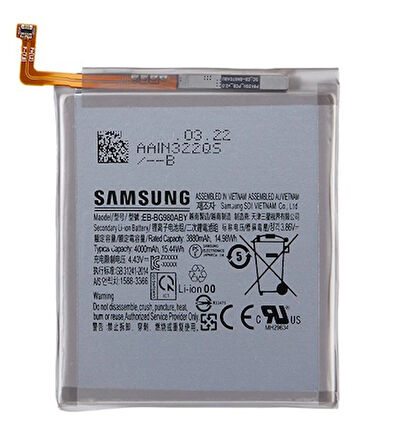 Samsung Galaxy S20 - SM-G980 Uyumlu Batarya Pil Sıfır Orijinal