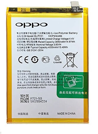 Oppo Realme C2S - Blp721 - Uyumlu Batarya Pil Sıfır Orijinal