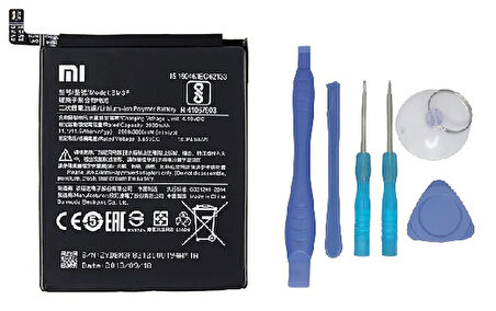 Xiaomi Mİ 8 PRO - BM 3F - Uyumlu Batarya Pil Sıfır Orijinal + TAMİR SETİ