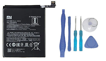Xiaomi Mi MİX 3 - BM 3K - Uyumlu Batarya Pil Sıfır Orijinal + TAMİR SETİ