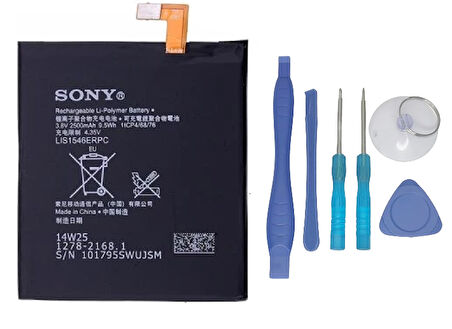 Sony T3 Uyumlu Batarya Pil Sıfır Orijinal + TAMİR SETİ