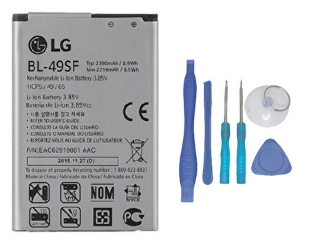 LG G4C Uyumlu Batarya Pil Sıfır Orijinal + TAMİR SETİ