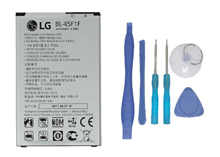 LG K8 2017 Uyumlu Batarya Pil Sıfır Orijinal + TAMİR SETİ