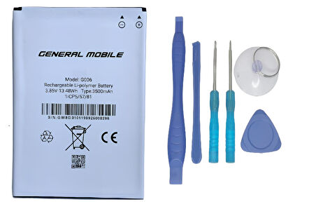 Genaral Mobile GM 8 GO Uyumlu Batarya Pil Sıfır Orijinal + TAMİR SETİ