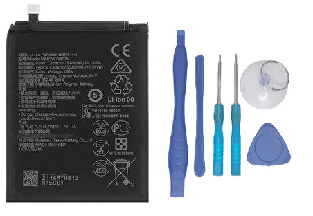 Huawei Y5 2018 Uyumlu Batarya Pil Sıfır Orijinal + TAMİR SETİ