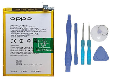 Oppo A54 - 4G - BLP805 Uyumlu Batarya Pil Sıfır Orijinal + TAMİR SETİ