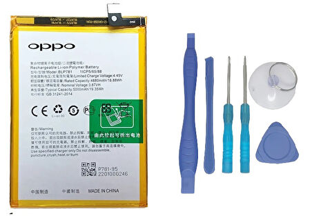 Oppo A72 - BLP781 - Uyumlu Batarya Pil Sıfır Orijinal + TAMİR SETİ