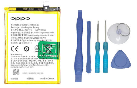 Oppo Realme 5İ - Blp 729 - Uyumlu Batarya Pil Sıfır Orijinal + TAMİR SETİ