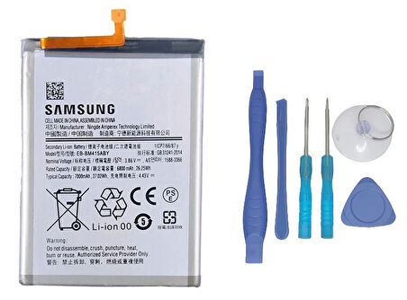 Samsung Galaxy M51 - SM-M515 Uyumlu Batarya Pil Sıfır Orijinal + TAMİR SETİ