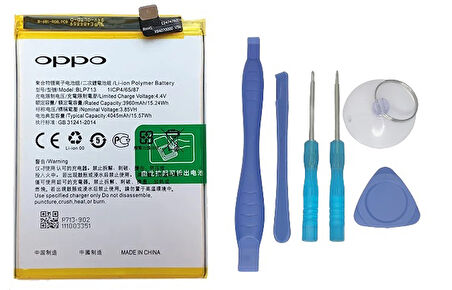 Oppo Realme 3 PRO - Blp713 - Uyumlu Batarya Pil Sıfır Orijinal + TAMİR SETİ