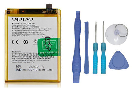 Oppo Realme 6S - Blp757 - Uyumlu Batarya Pil Sıfır Orijinal + TAMİR SETİ