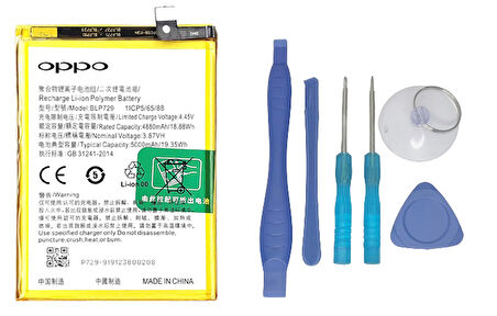 Oppo Realme Narzo 50i -Blp729 - Uyumlu Batarya Pil Sıfır Orijinal + TAMİR SETİ