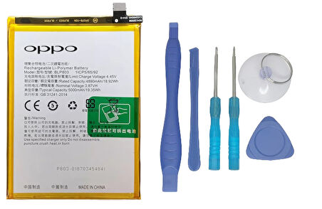 Oppo Realme C17 - Blp803 Uyumlu Batarya Pil Sıfır Orijinal + TAMİR SETİ