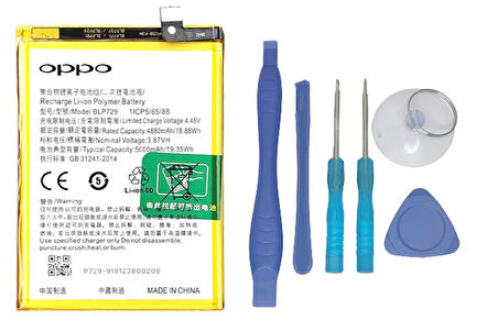 Oppo Realme C21Y - Blp729 Uyumlu Batarya Pil Sıfır Orijinal + TAMİR SETİ