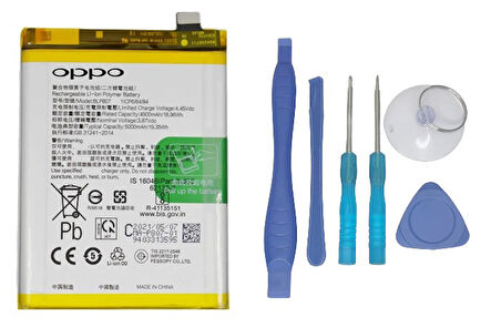 Oppo Realme V5 5g - Blp807 Uyumlu Batarya Pil Sıfır Orijinal + TAMİR SETİ