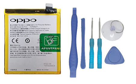 Oppo Realme X - Blp723 Uyumlu Batarya Pil Sıfır Orijinal + TAMİR SETİ