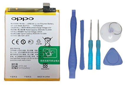 Oppo Realme Q - Blp731 - Uyumlu Batarya - Uyumlu Batarya Pil Sıfır Orijinal + TAMİR SETİ