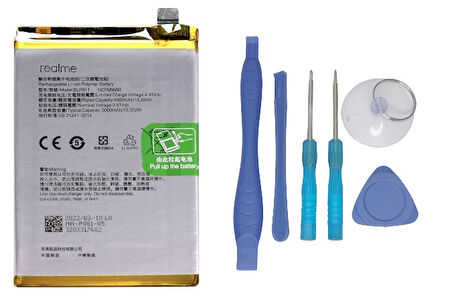 Oppo Realme V25 - Blp911 - Uyumlu Batarya Pil Sıfır Orijinal + TAMİR SETİ