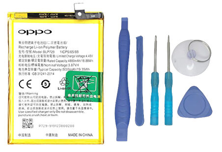 Oppo Realme Narzo 50a - Blp793 Uyumlu Batarya Pil Sıfır Orijinal + TAMİR SETİ