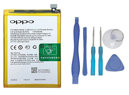 Oppo A12S - BLP673 - Uyumlu Batarya Pil Sıfır Orijinal + TAMİR SETİ