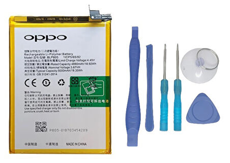Oppo A93S - 5G - Blp805 -Uyumlu Batarya Pil Sıfır Orijinal + TAMİR SETİ