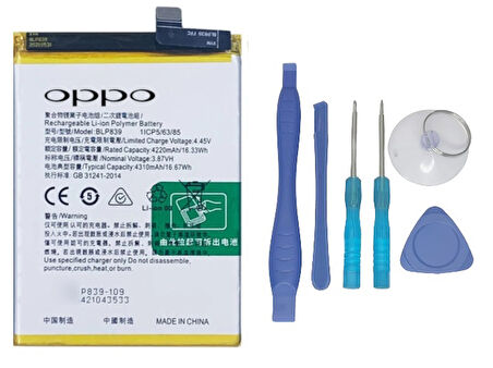 Oppo A95 - 5g - Blp839 -Uyumlu Batarya Pil Sıfır Orijinal + TAMİR SETİ