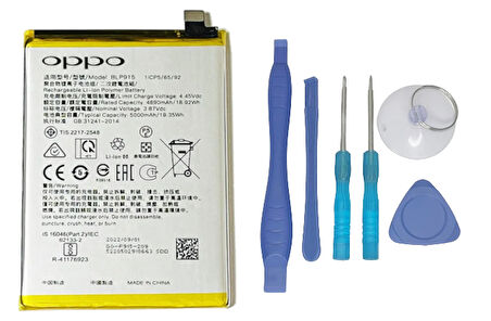 Oppo A56s - Blp915 -Uyumlu Batarya Pil Sıfır Orijinal + TAMİR SETİ