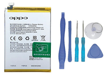 Oppo A71 - Blp641 -Uyumlu Batarya Pil Sıfır Orijinal + TAMİR SETİ