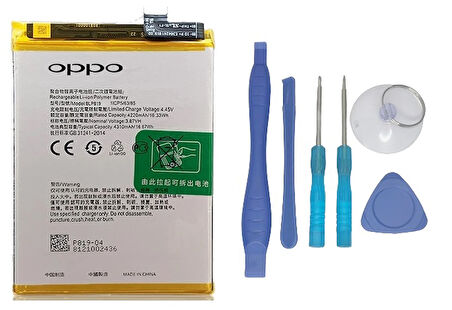 Oppo Reno 6 Lite - BLP819  - Uyumlu Batarya Pil Sıfır Orijinal + TAMİR SETİ