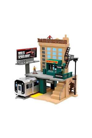 Spider-Man Oyun İstasyonu Örümcek Adam Oyun İstasyonu Spiderman New York City Deluxe Nano Scene
