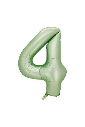 Rakam Adaçayı Folyo Balon 34 inç