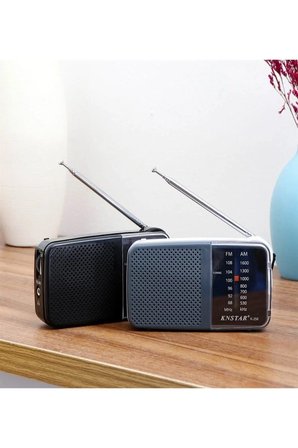 K-258 Taşınabilir Cep Radyosu Deprem Çantasına Uygun Fm Radyo Kaliteli Şık Radyo