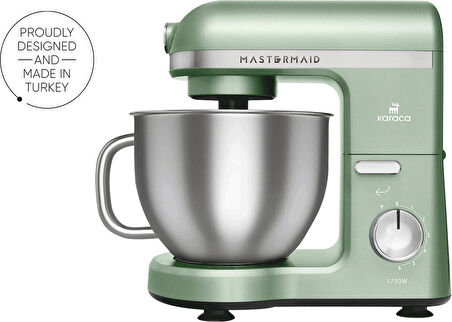 Karaca Mastermaid Chef Pro Çift Kollu Stand Mikser Cabbage Green 1750 W