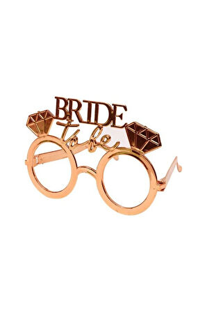 Parti Gözlük Bride To Be Renkli 12'li