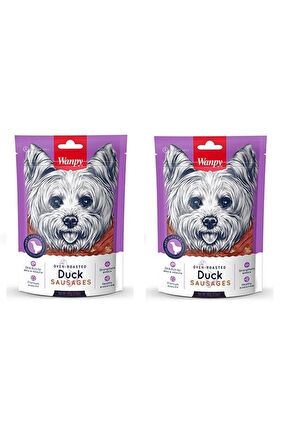 Wanpy Ördek Sosis Köpek Ödülü 100 Gr. X 2 Adet