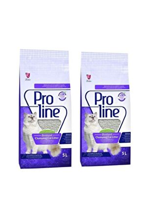 Proline Lavanta Kokulu Kedi Kumu 5 Lt X 2 Adet