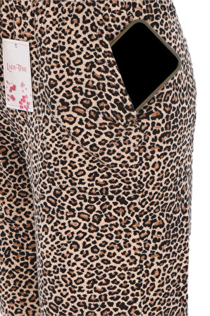 Vip Nefes Alan Özel Likralı Viskon Cepli Kadın Pijama Altı vipnfs1