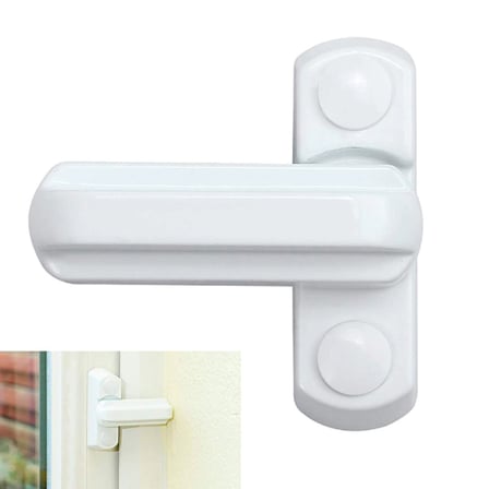 PVC Pimapen Pencere Cam Balkon Kapısı Güvenli Emniyet Kilidi (5477)