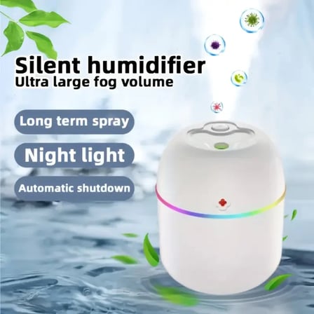 Mini Hava Nemlendirici 3in1 H2O Humidifier220ml (5477)