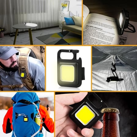 Anahtarlıklı Fener Fener Cob Led (5477)