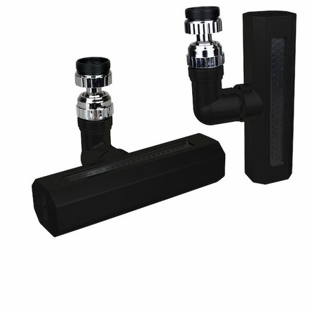 SİYAH  GENİŞ  360 DERECE DÖNEBİLENOYNAR BAŞLIK - 4 MOD  PERLATÖR ŞELALE MUSLUK UCU KTX-3288 (5477)