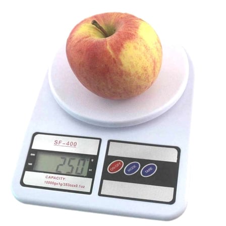 LCD Ekranlı Dijital Hassas Mutfak Terazisi Tartısı Baskülü (5477)