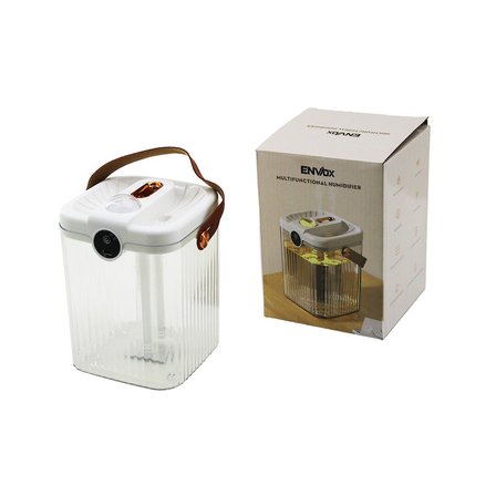 2LT USB ŞARJLI - IŞIKLI HAVA NEMLENDİRİCİ BUHAR MAKİNE - KOKU GİDERİCİ 5W (5477)