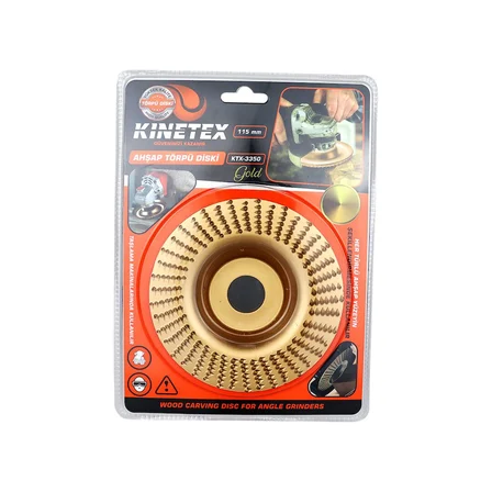 115MM  AHŞAP DİSK EĞE TÖRPÜ GOLD (5477)