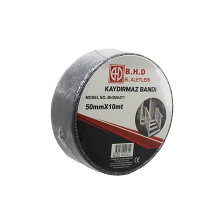 50MM X 10MT KAYDIRMAZ SİYAH BANT (5477)