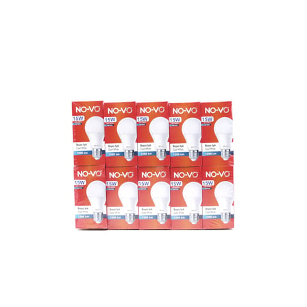 10 ADET 15W BEYAZ LED AMPUL 1200LM 6500K 15.000 SAAT ÖMÜR (5477)