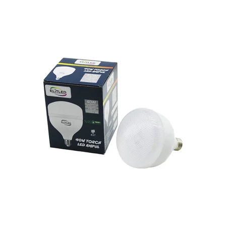 ELİTLED EL-02 12/24 40W TORCH LED BULB AMPUL BEYAZ - 6400K E27 4400 LÜMEN 20.000 SAAT ÖMÜR (5477)