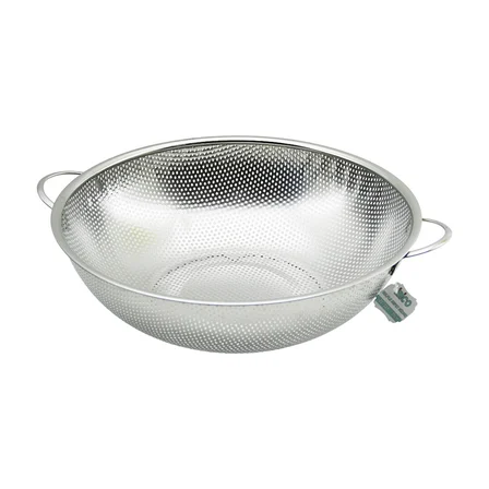 31CM  METAL KULPLU  ÇELİK SEPET SÜZGEÇ İNCE TEL AYAKLI (5477)