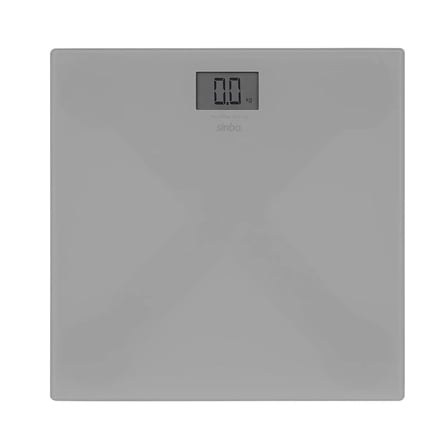 SİNBO SBS-4451 DİJİTAL - PİLLİ GRİ CAM BANYO BASKÜL TERAZİ TARTI LCD EKRAN 180KG/100GR 26X26CM (5477
