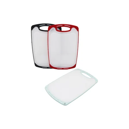 31X20CM  KÜÇÜK  PLASTİK  KESİM PANOSU  KAYMAZ SİLİKON KENARLIK - 10MM KALINLIK (5477)